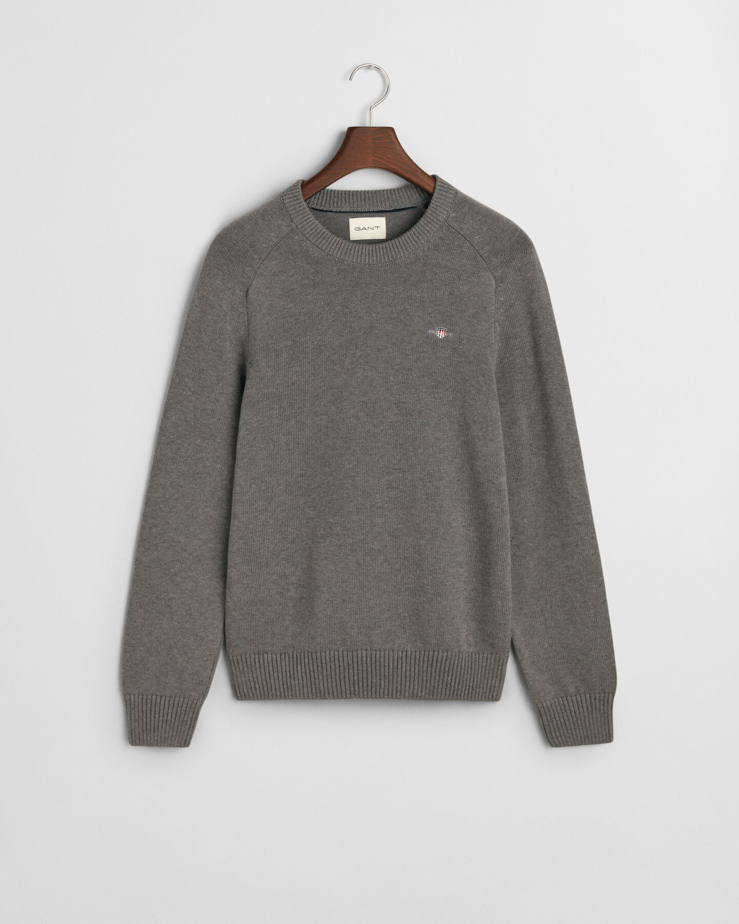 Casual Cotton Crew Neck Sweater