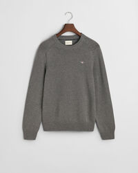 Casual Cotton Crew Neck Sweater