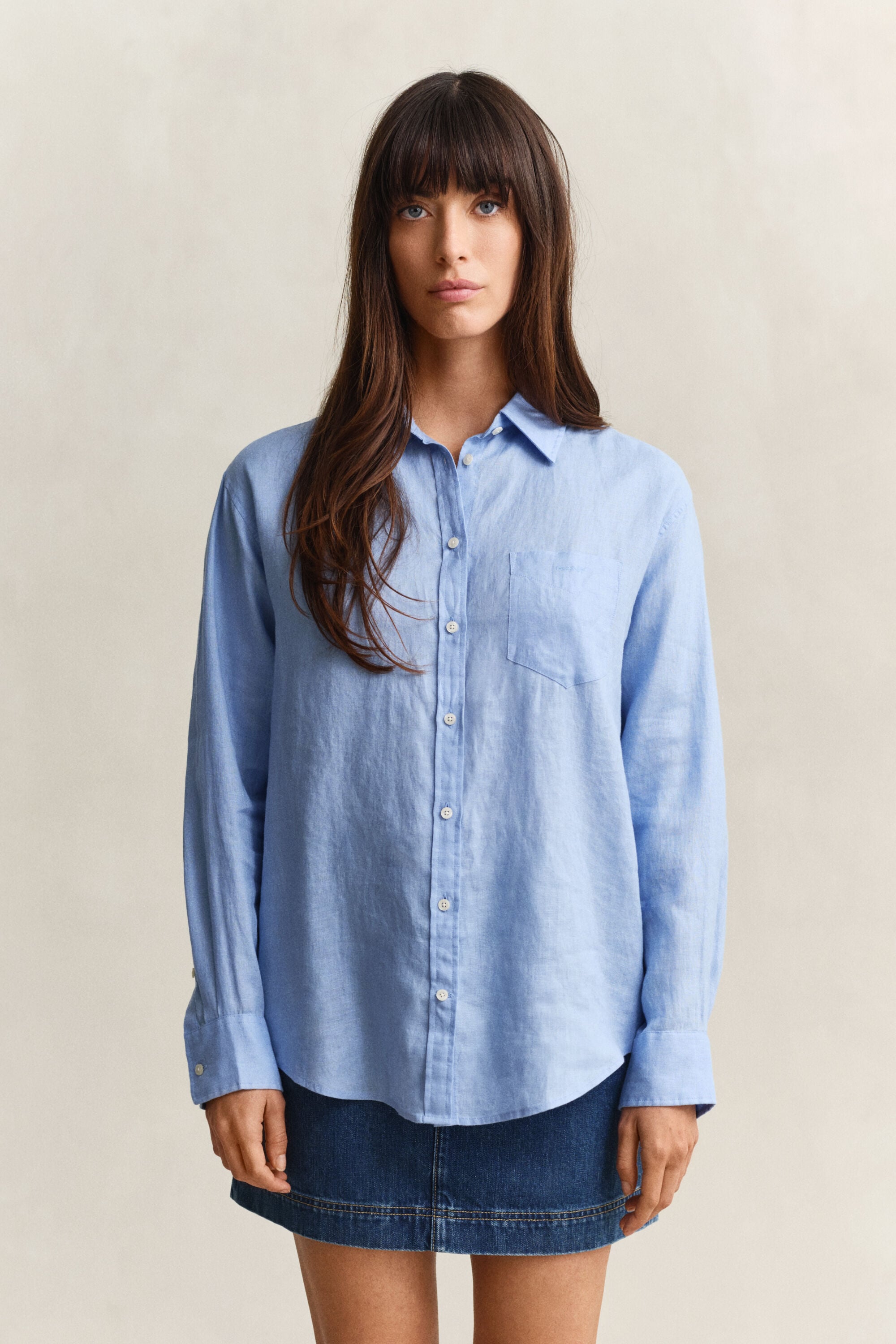 Relaxed Fit Linen Shirt