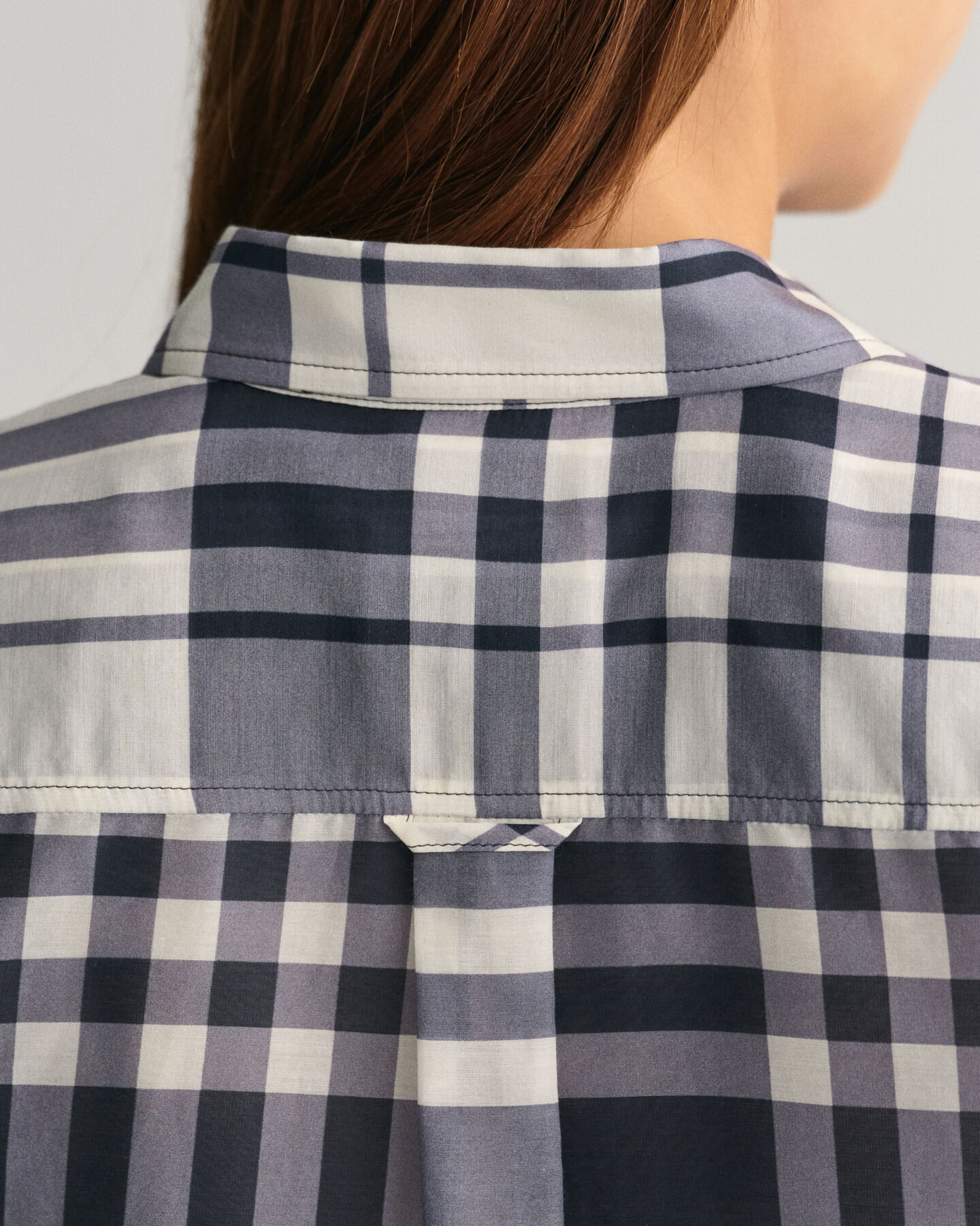 Regular Fit Checked Cotton Silk Shirt
