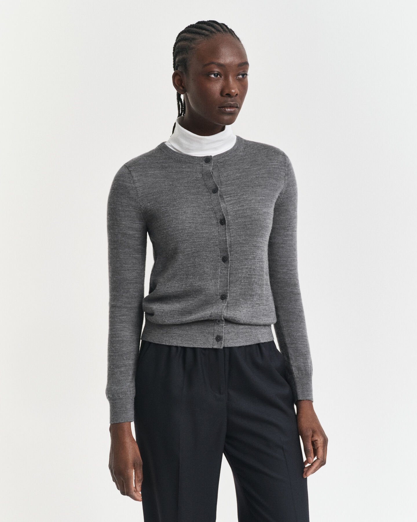 Extra Fine Merino Wool Cardigan