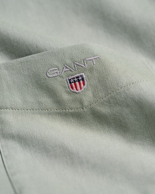 Regular Fit Short Sleeve Oxford Shirt