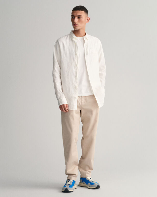 Regular Fit Linen Shirt