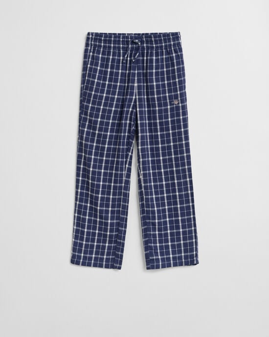 Kids Checked Flannel Pajama Pants