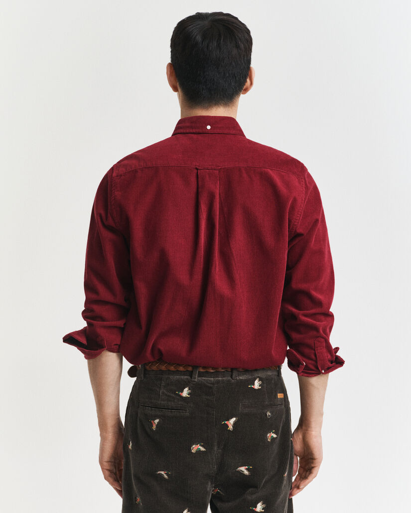 Regular Fit Corduroy Shirt