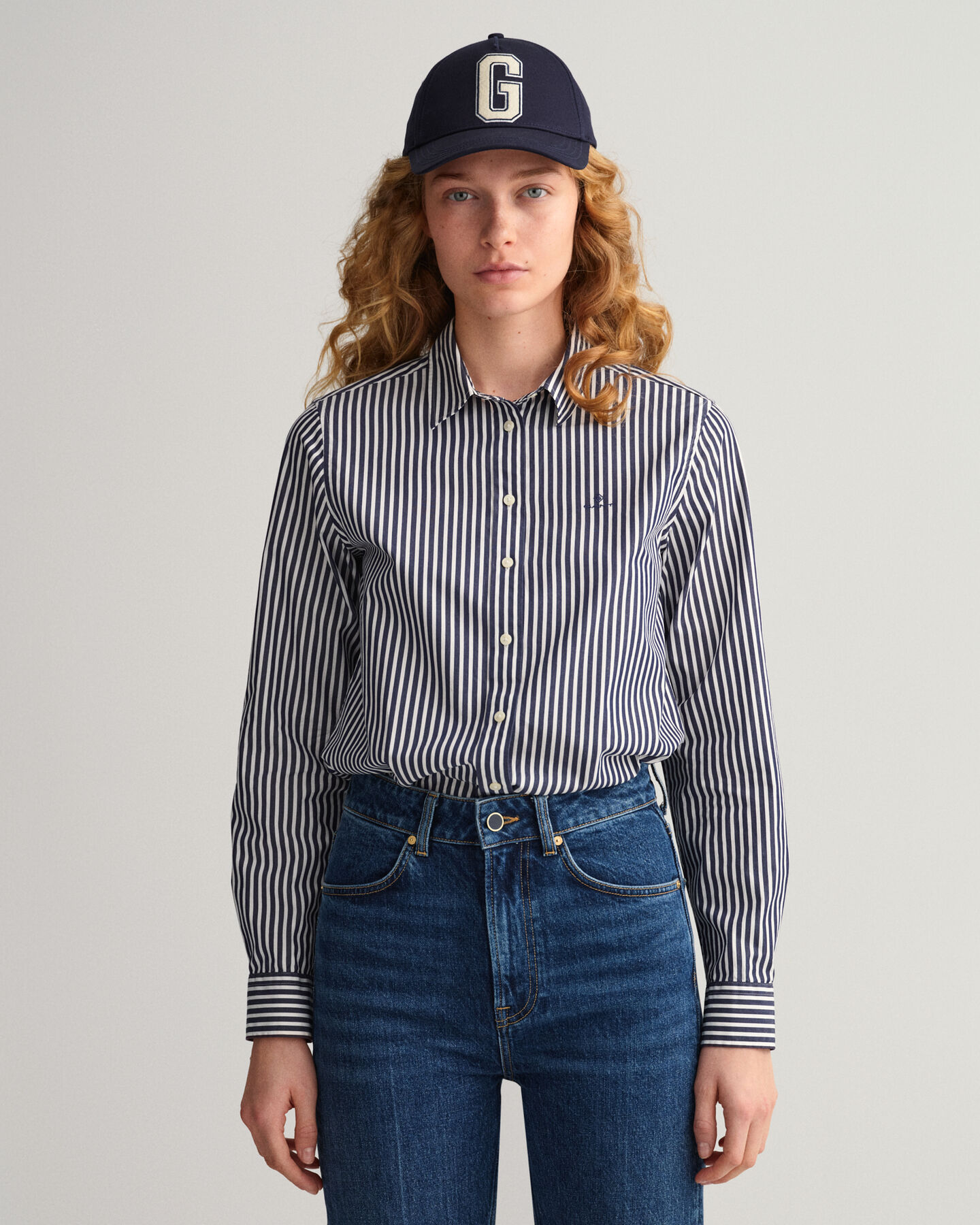 Regular Fit Striped Broadcloth Shirt