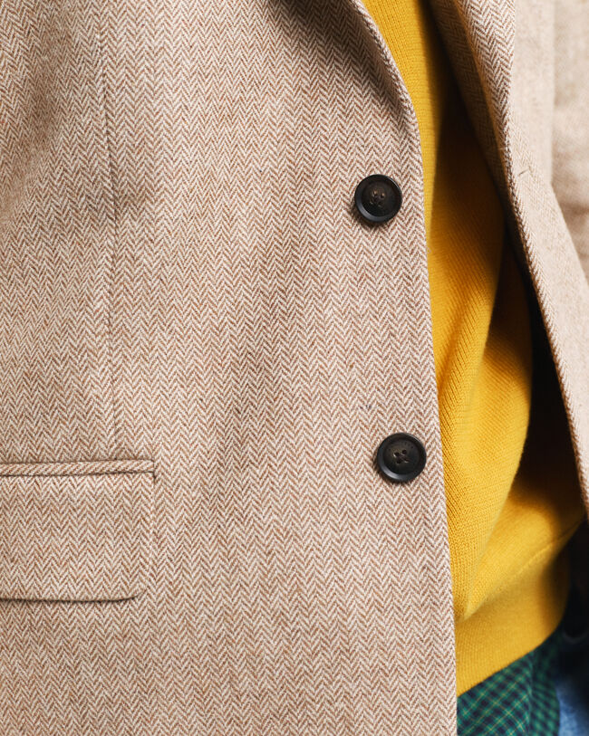 Herringbone Suit Blazer