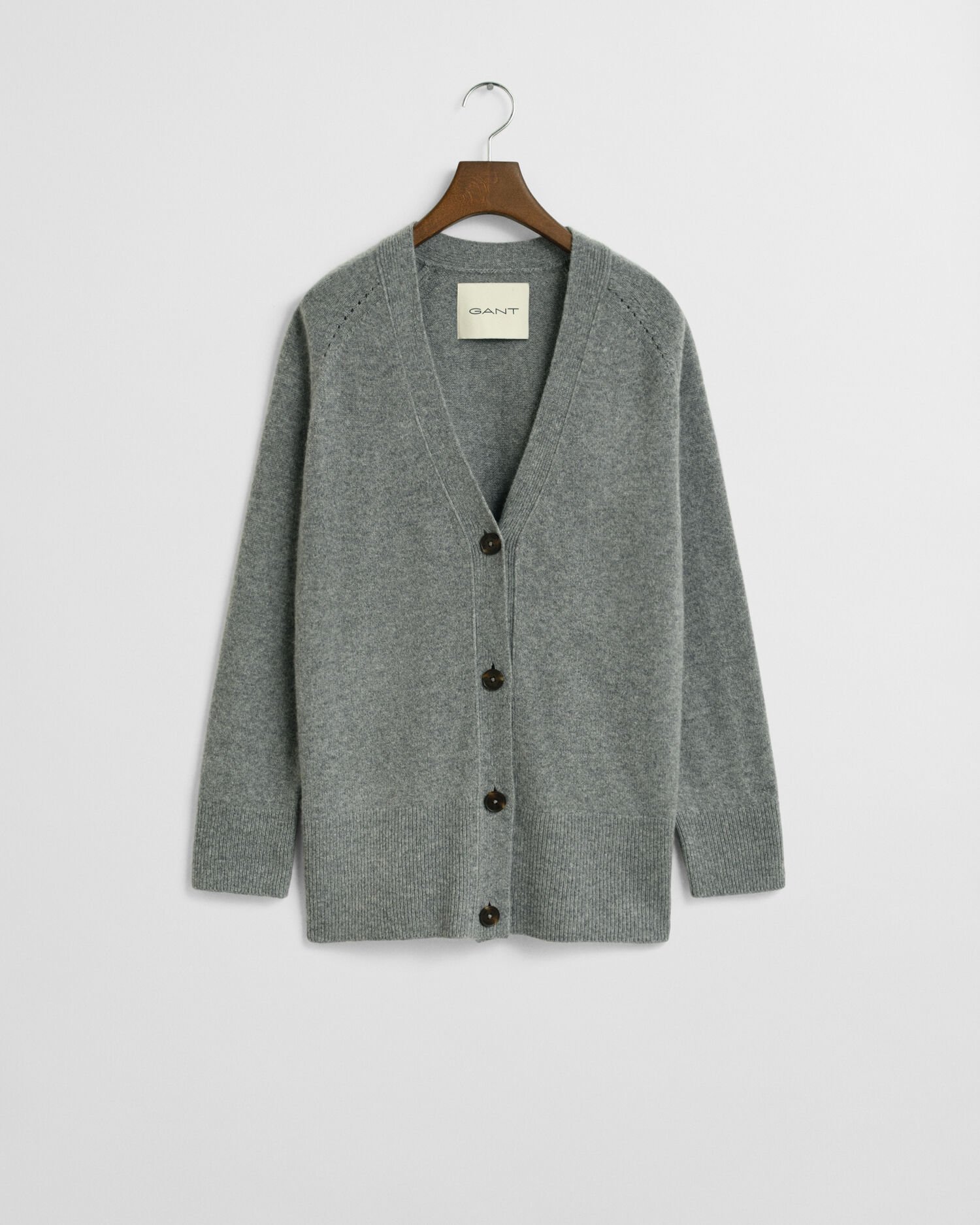 Wool Cashmere Blend Cardigan