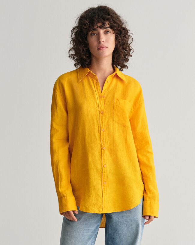 Relaxed Fit Linen Shirt