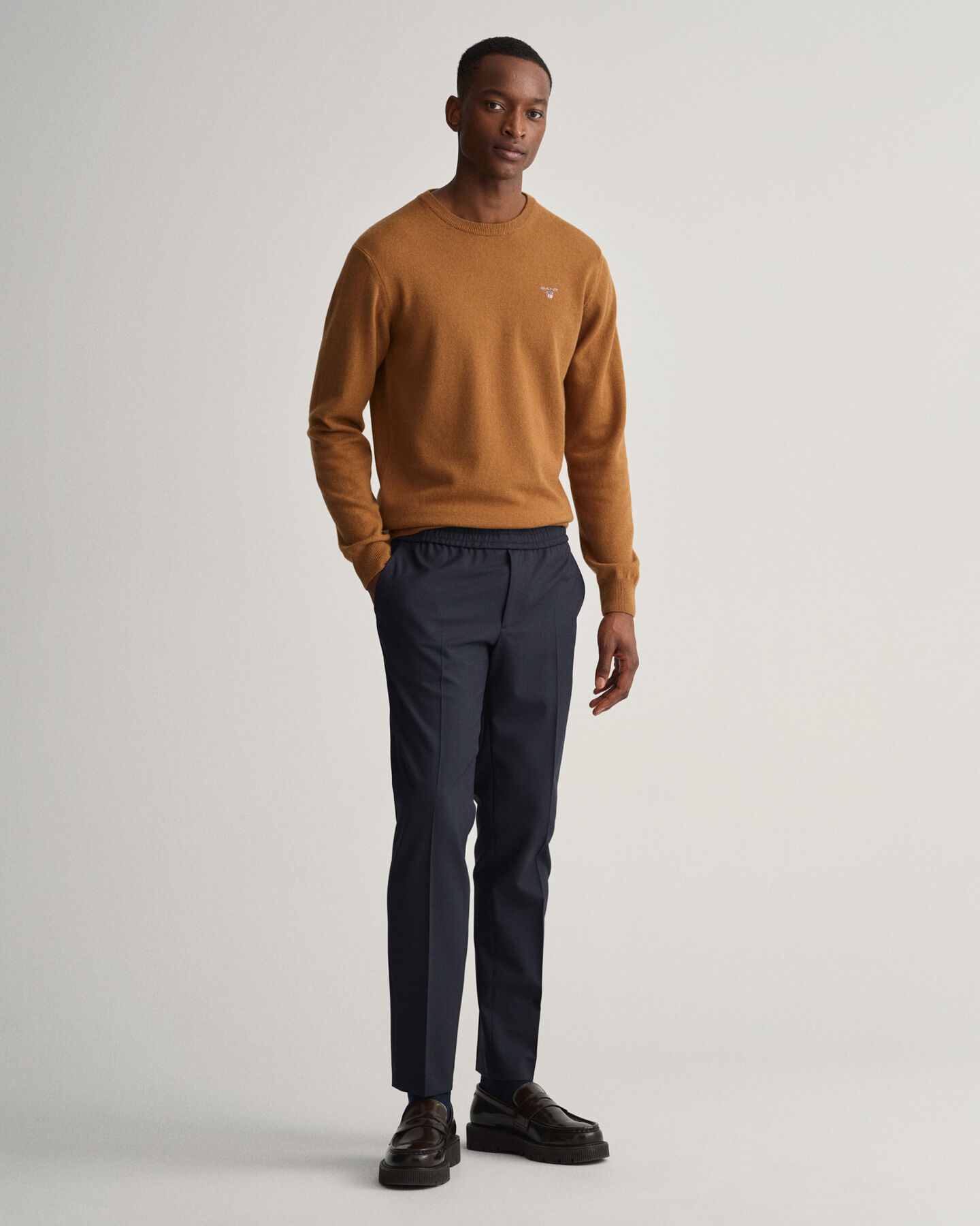 Hallden Slim Fit Twill Joggers