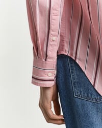 Relaxed Fit Classic Striped Poplin Shirt