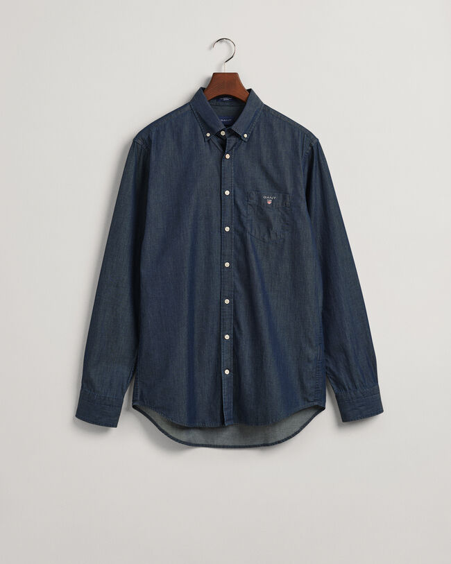 Regular Fit Indigo Shirt