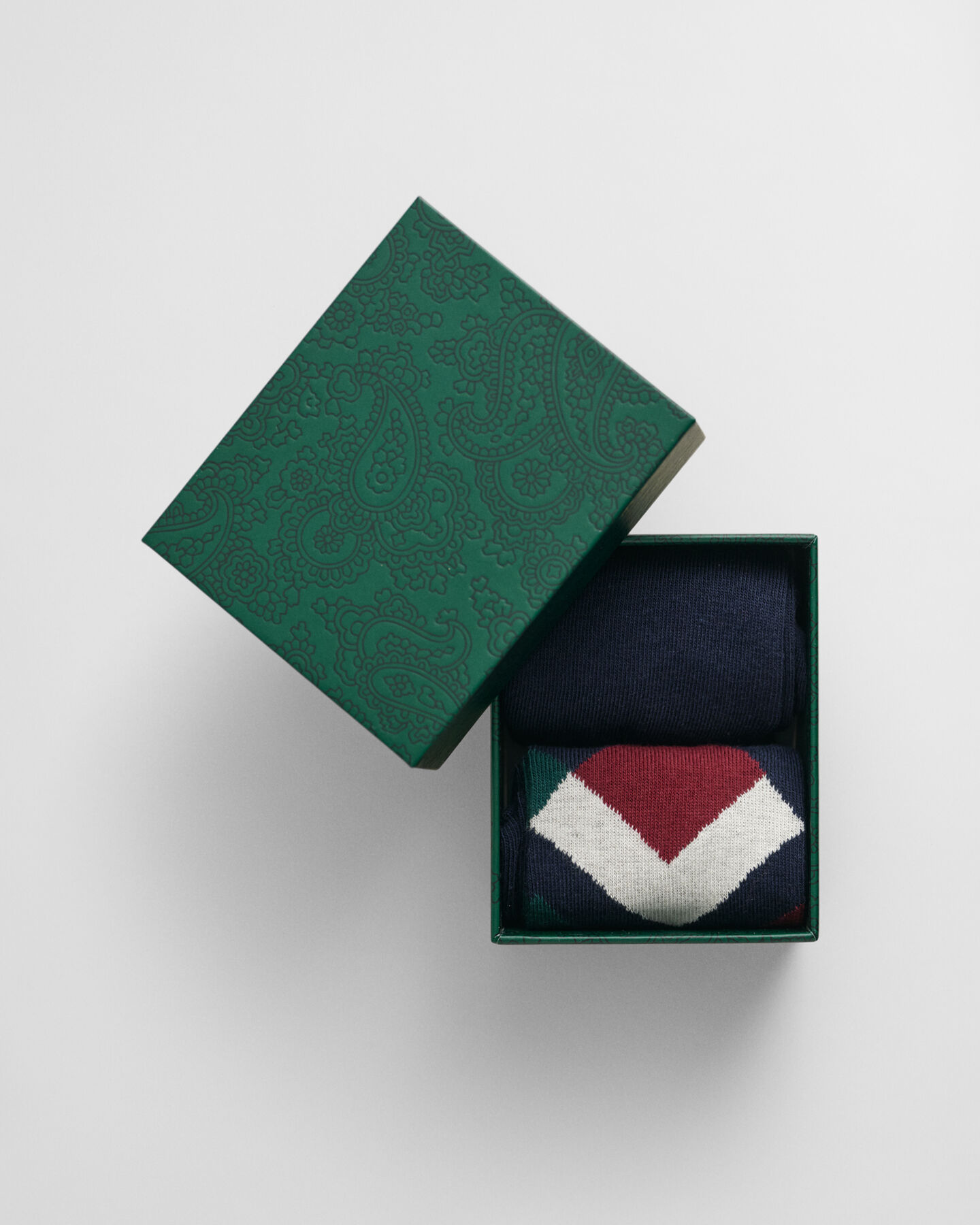 2-Pack Argyle Socks Gift Box