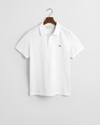 Slim Fit Shield Piqué Polo Shirt