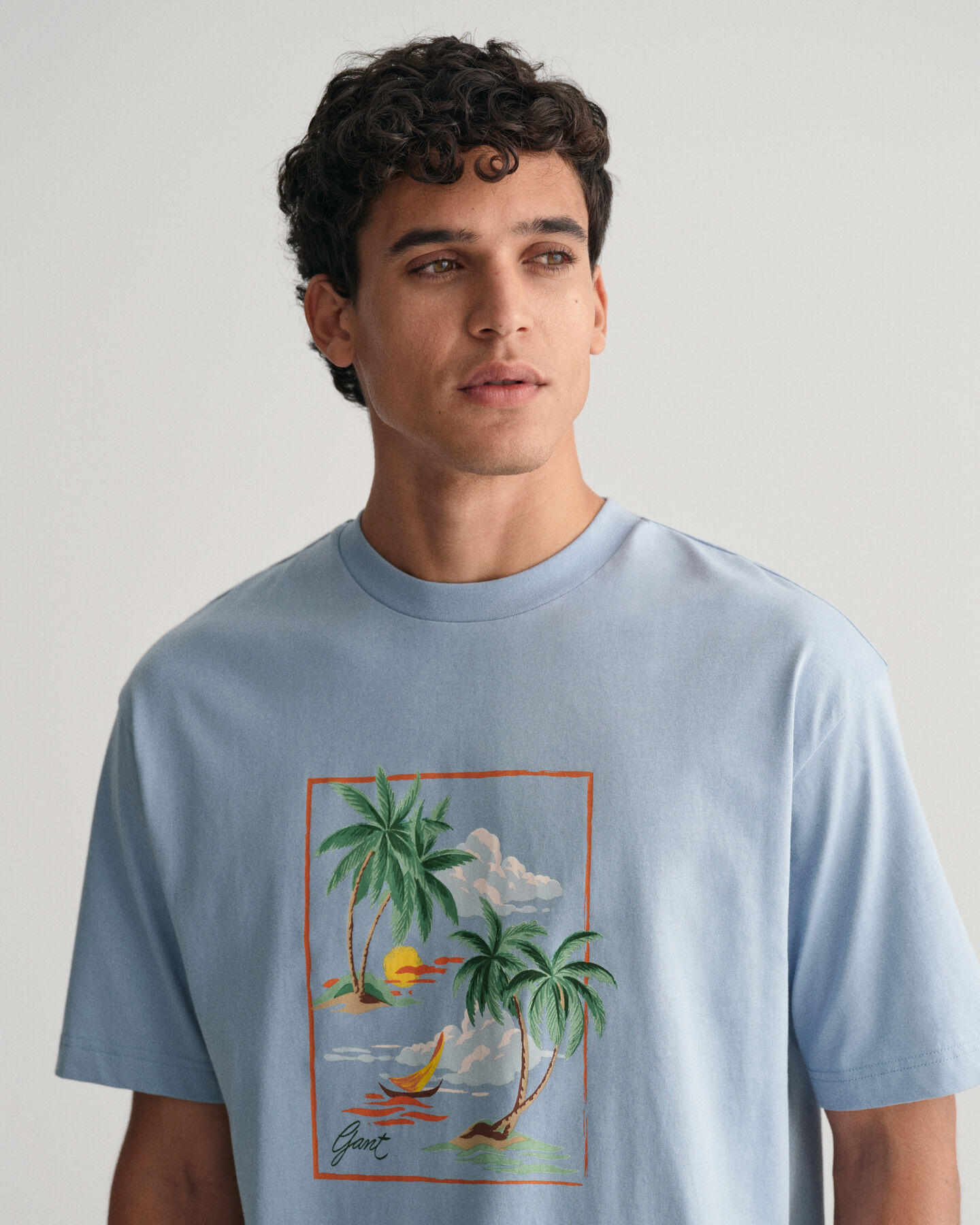 Hawaiian Printed T-Shirt