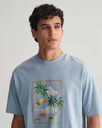 Hawaiian Printed T-Shirt