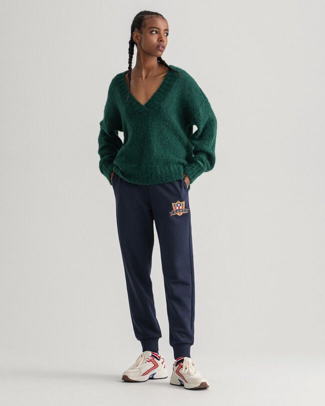 Mohair V-Neck Sweater