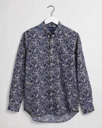 Regular Fit Micro Garden Print Shirt