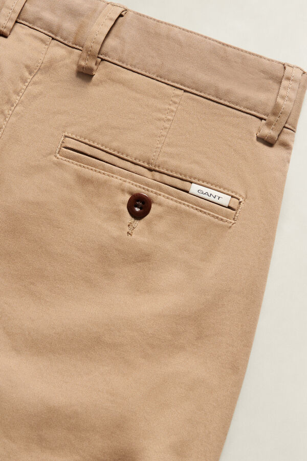 Boys Chinos — DARK KHAKI