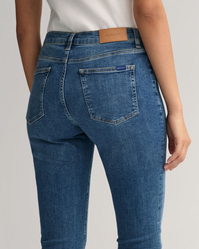 Nella Skinny Indigo Travel Jeans