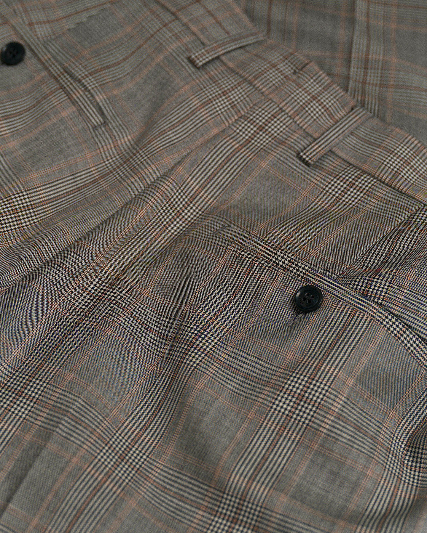 Glen Check Suit Pants