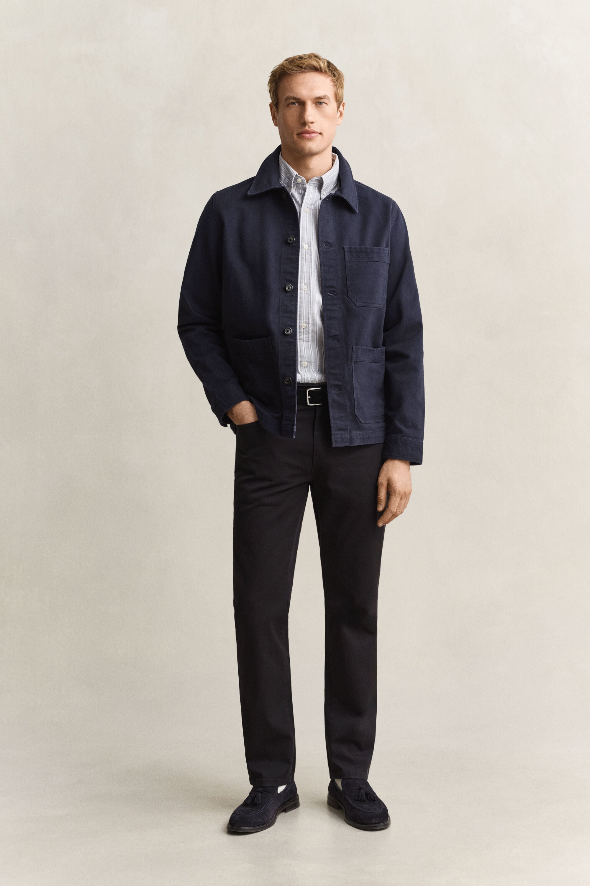 Brushed Twill Overshirt