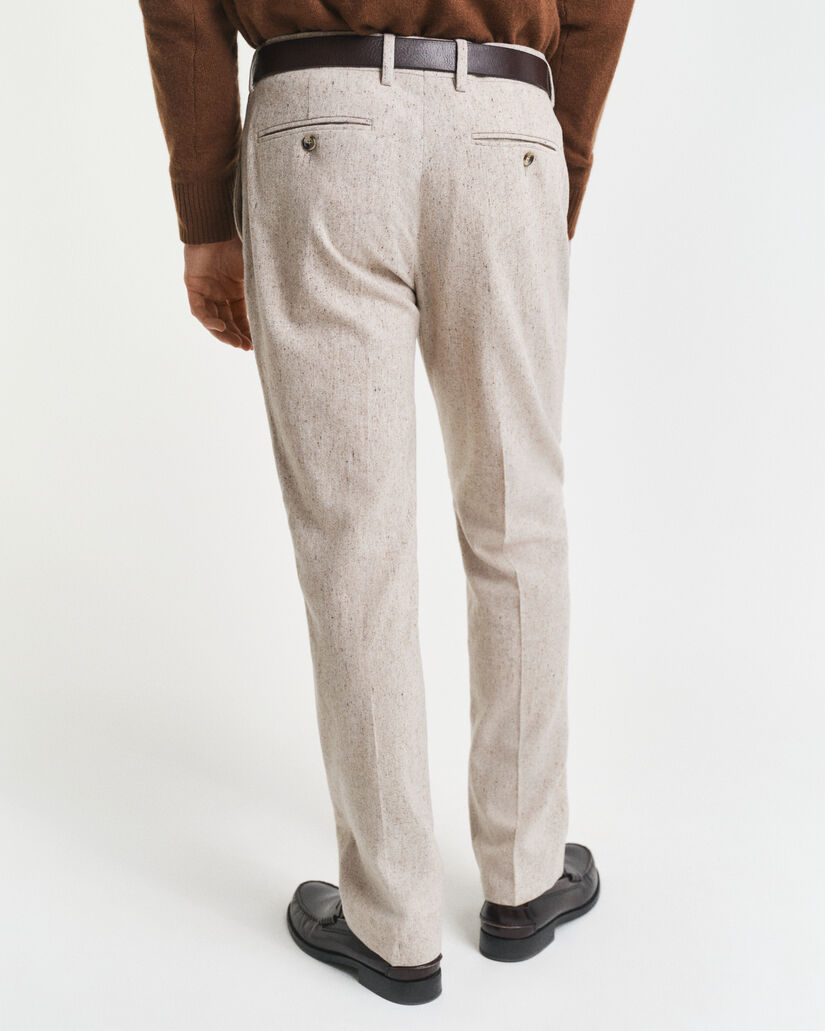 Slim Fit Donegal Suit Pants