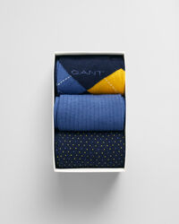 3-Pack Argyle Socks Gift Box