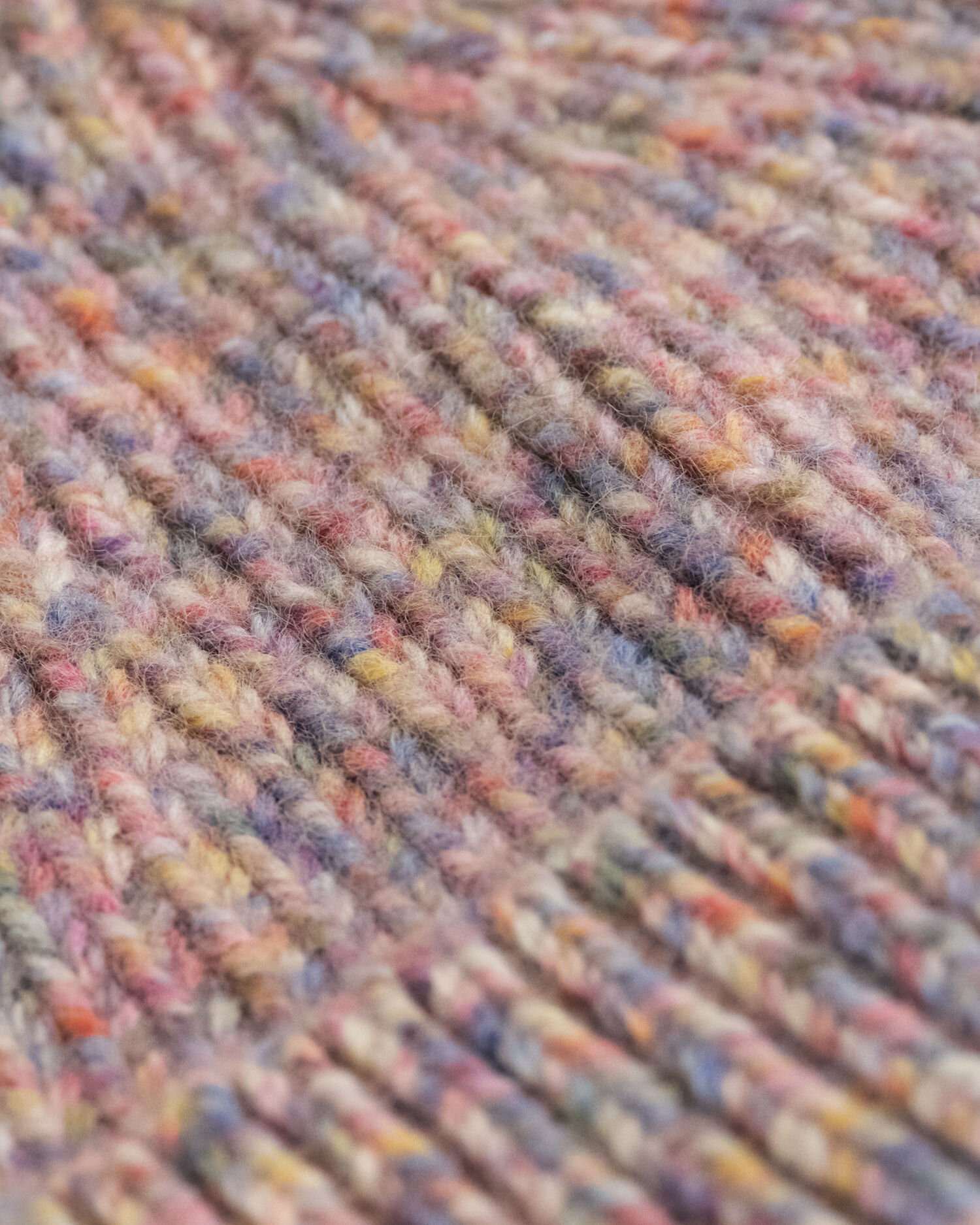 Ribbed Multicolored Beanie