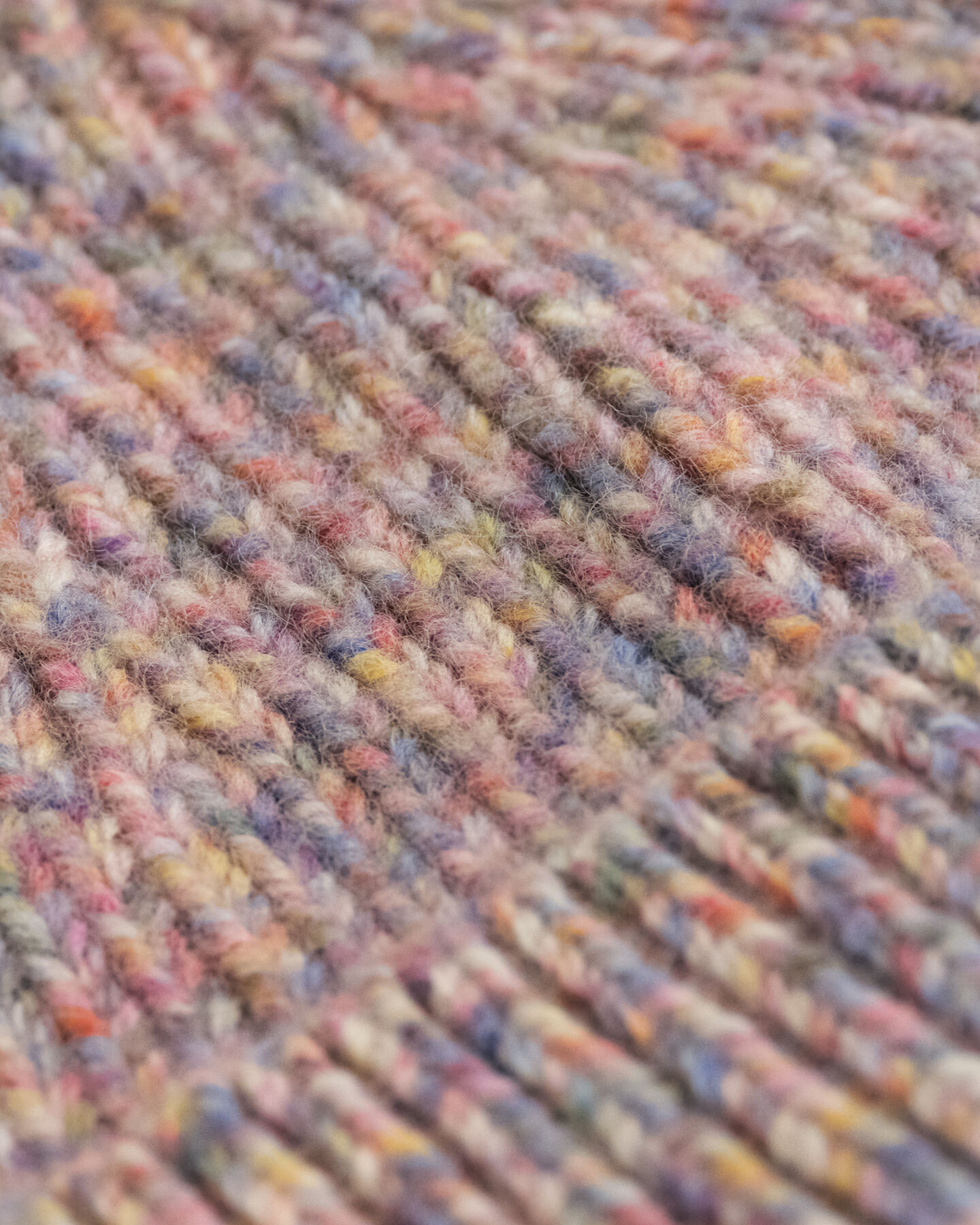 Ribbed Multicolored Beanie