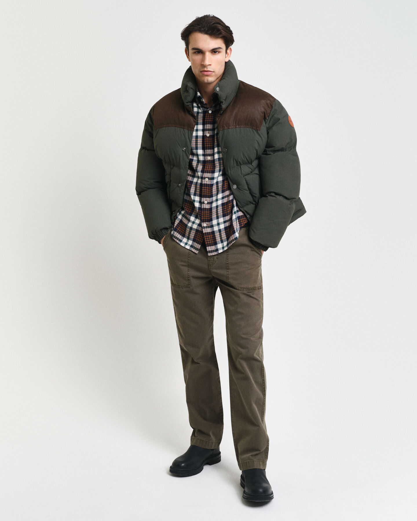 Regular Fit Plaid Flannel Shirt