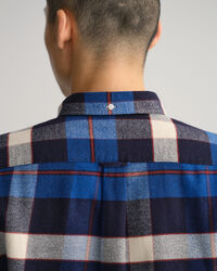 Regular Fit Flannel Plaid Shirt