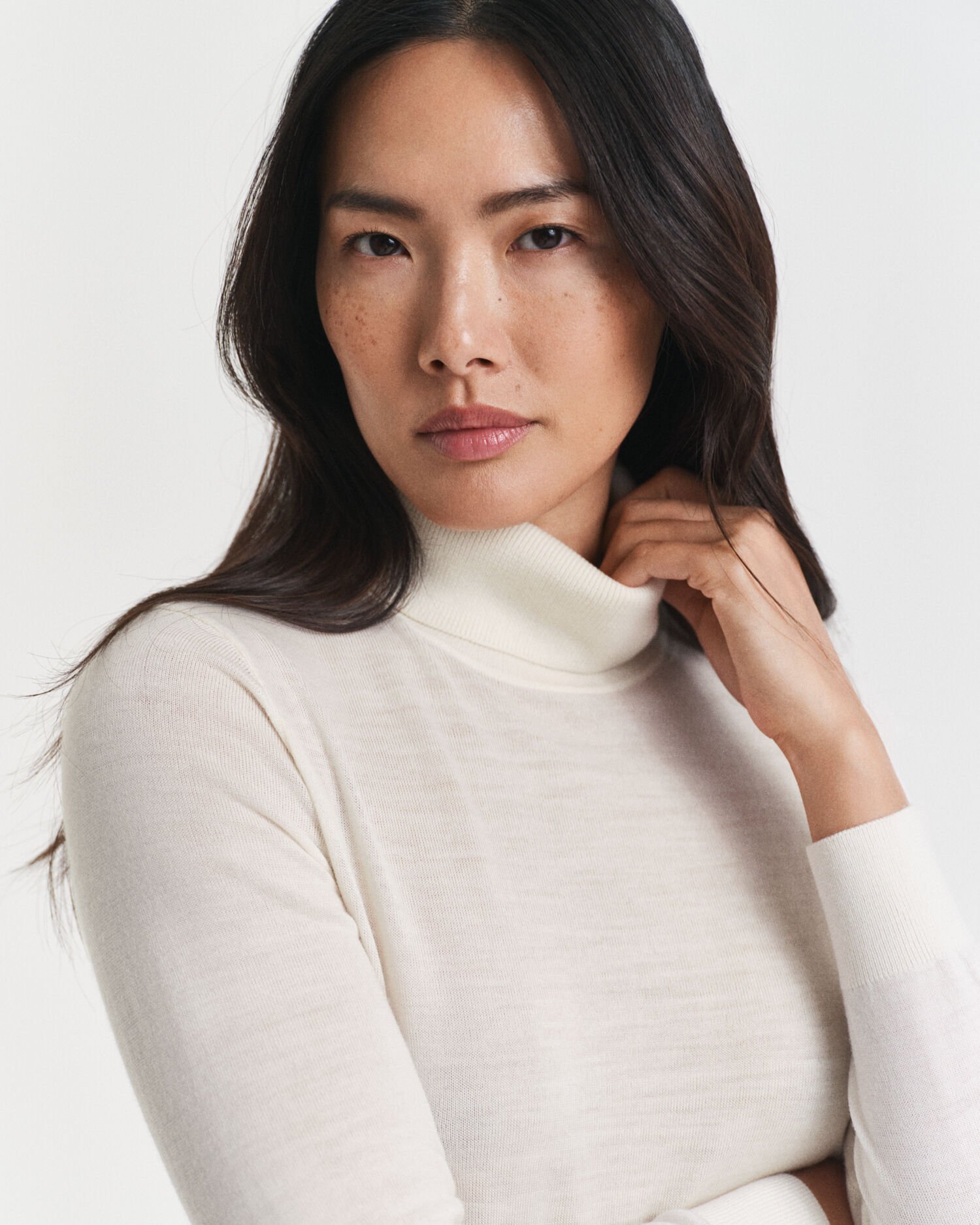 Extra Fine Merino Wool Turtleneck Sweater
