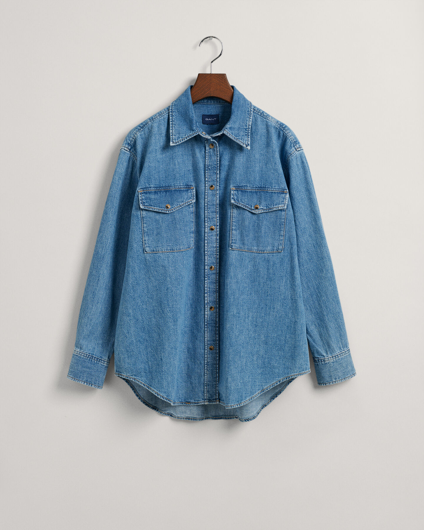 Relaxed Fit Denim Shirt GANT