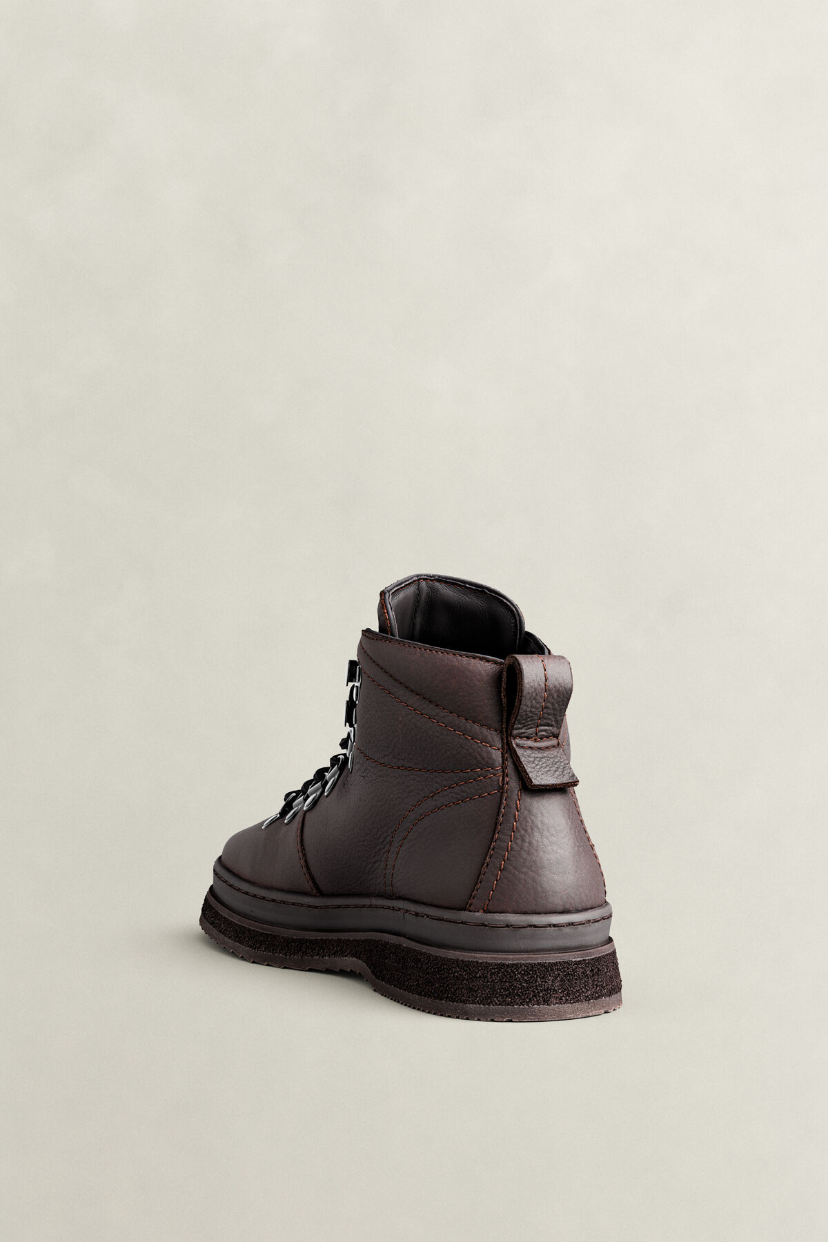 Blistown Leather Boots — DARK BROWN