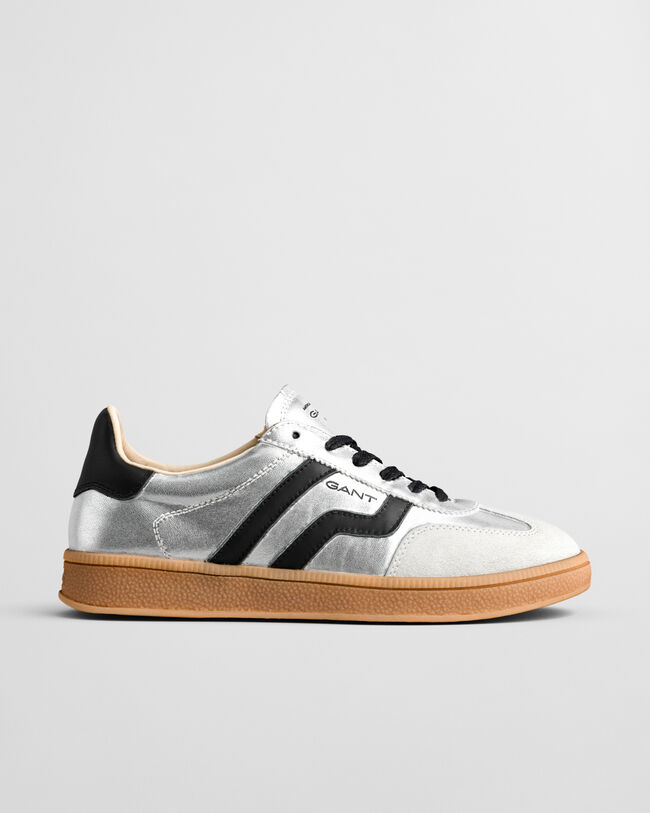 Cuzima Metallic Leather Sneakers