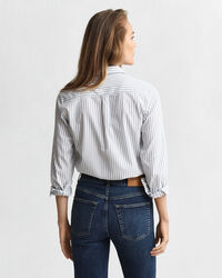 Regular Fit Striped Poplin Shirt