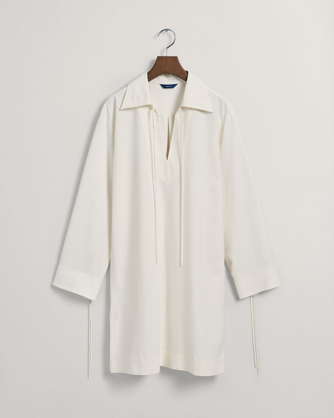 Relaxed Fit Popover Tunic