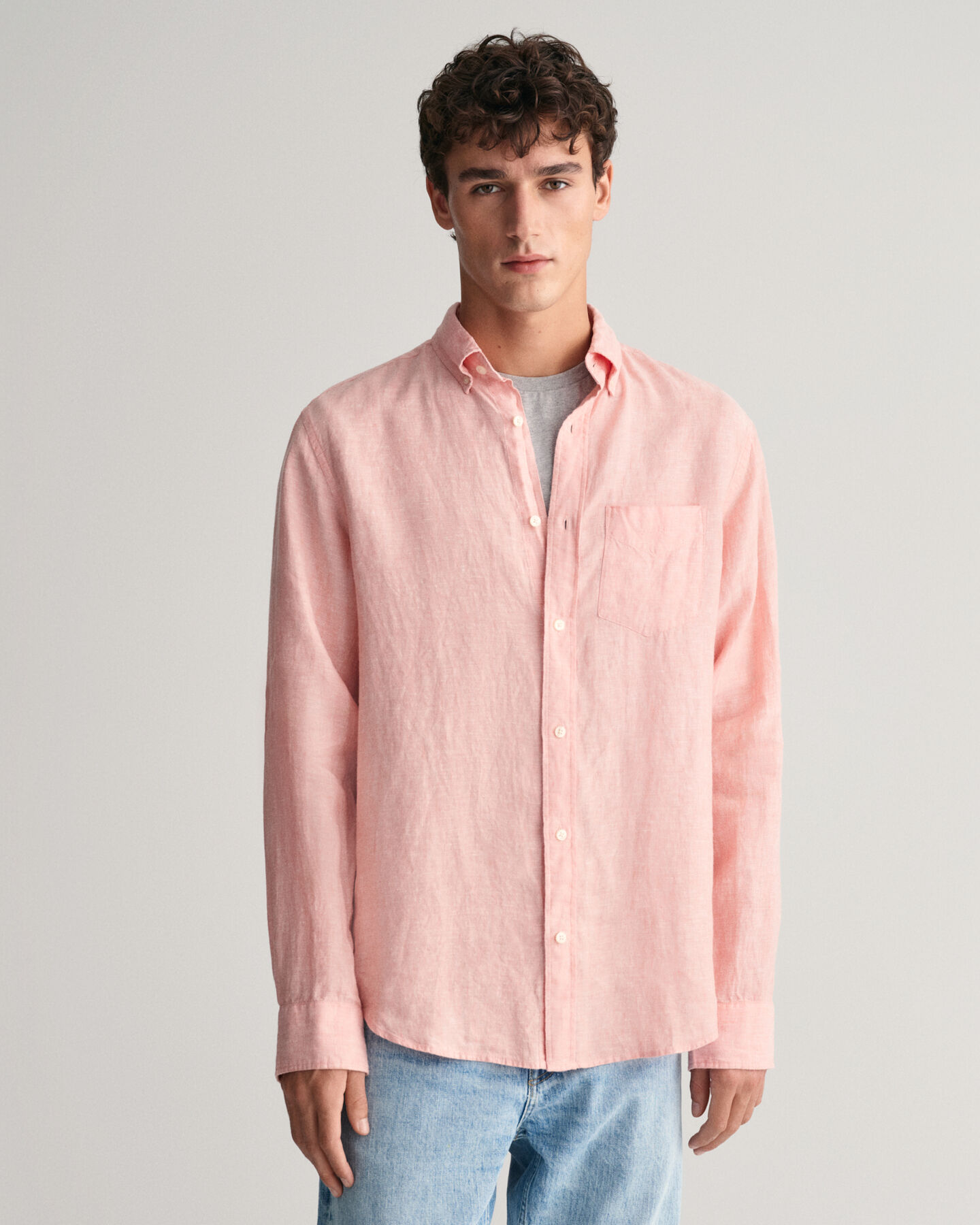 Regular Fit Linen Shirt
