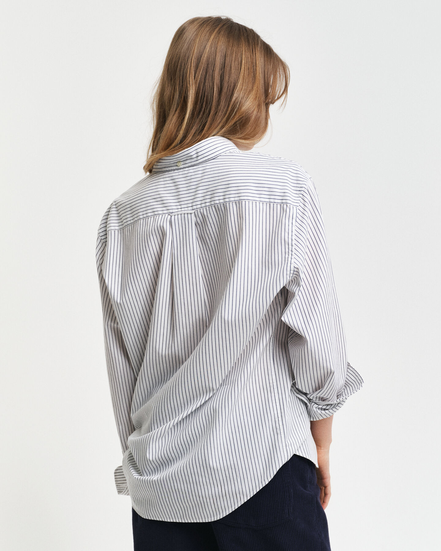 Regular Fit Striped Poplin Shirt