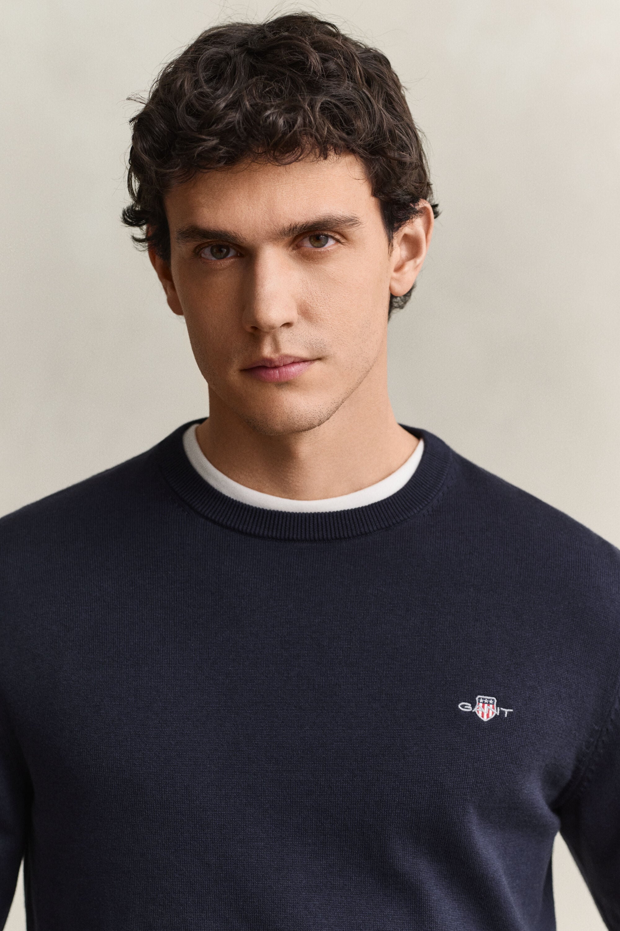 Cotton Crew Neck Sweater