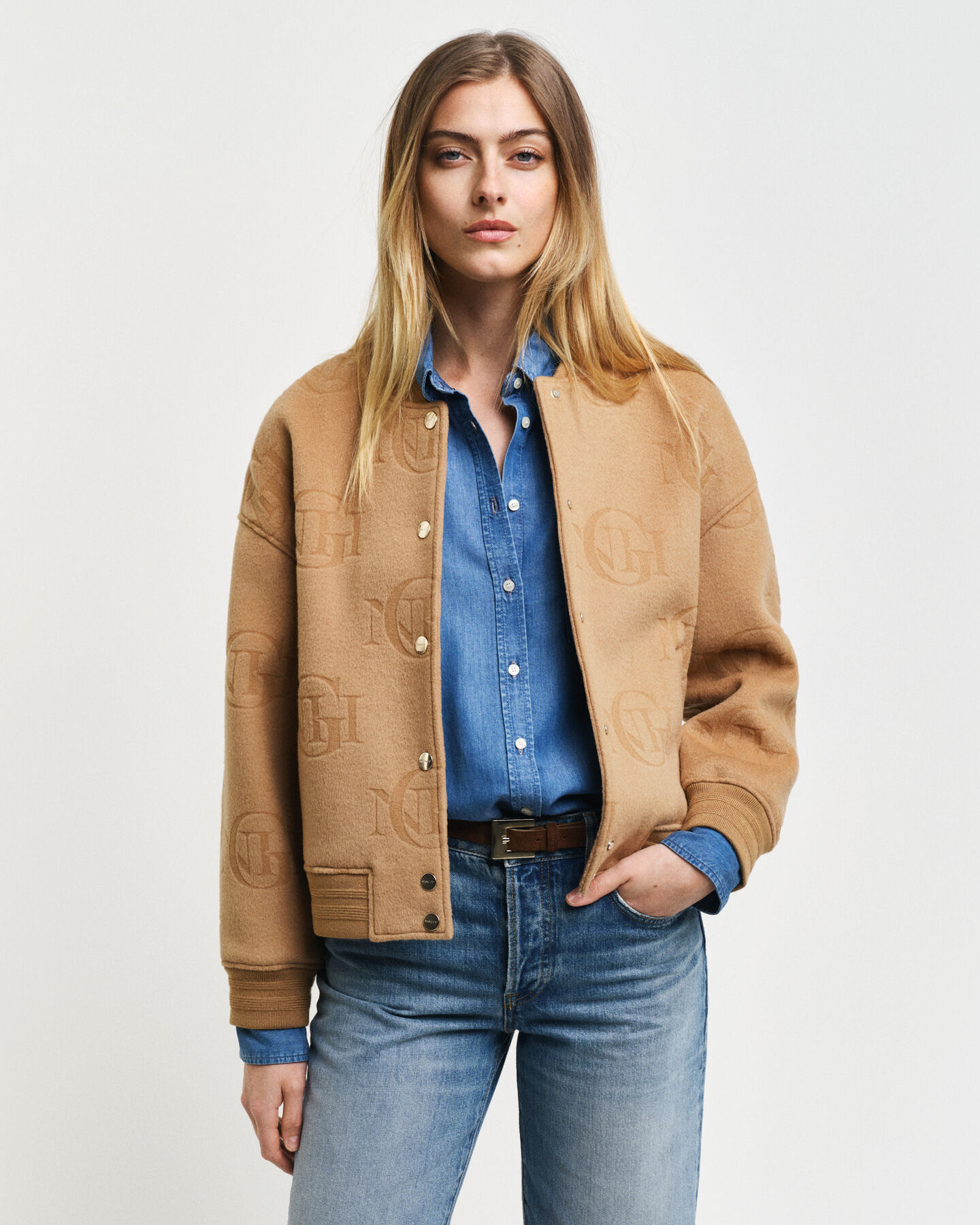 Jacquard Varsity Jacket