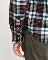 Regular Fit Plaid Flannel Shirt