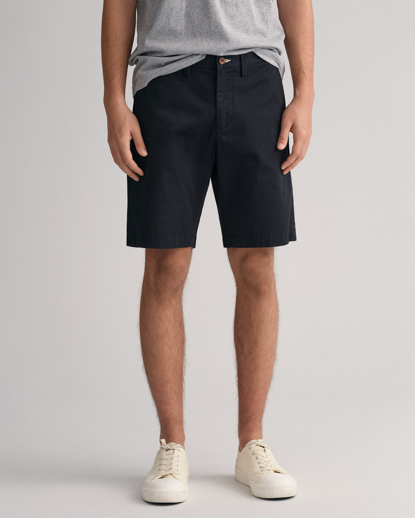 Hallden Slim Fit Twill Shorts