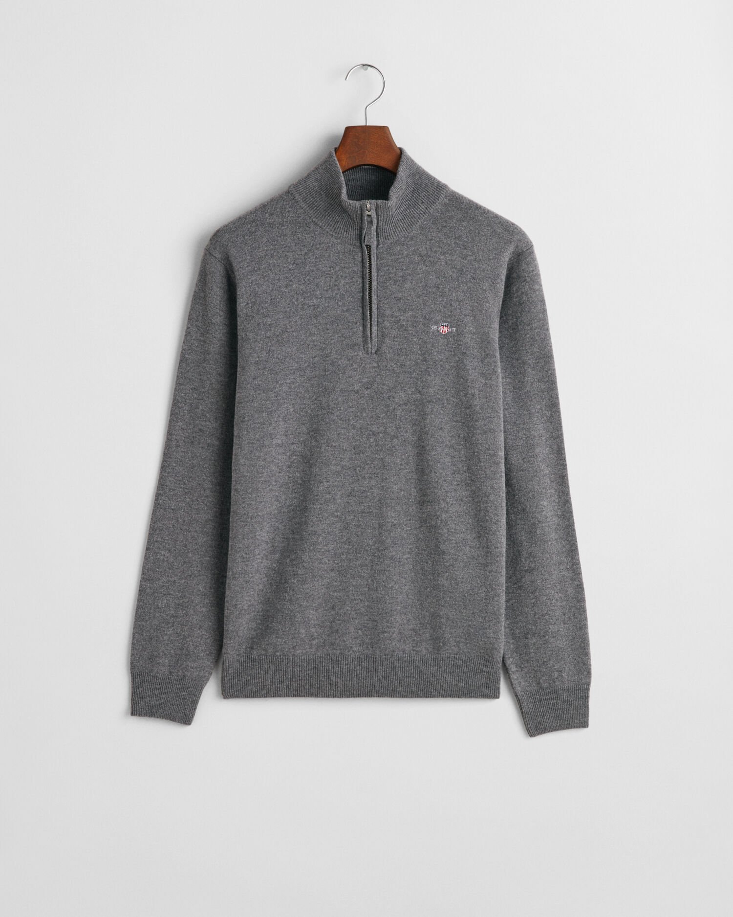 Superfine Lambswool Half-Zip Sweater