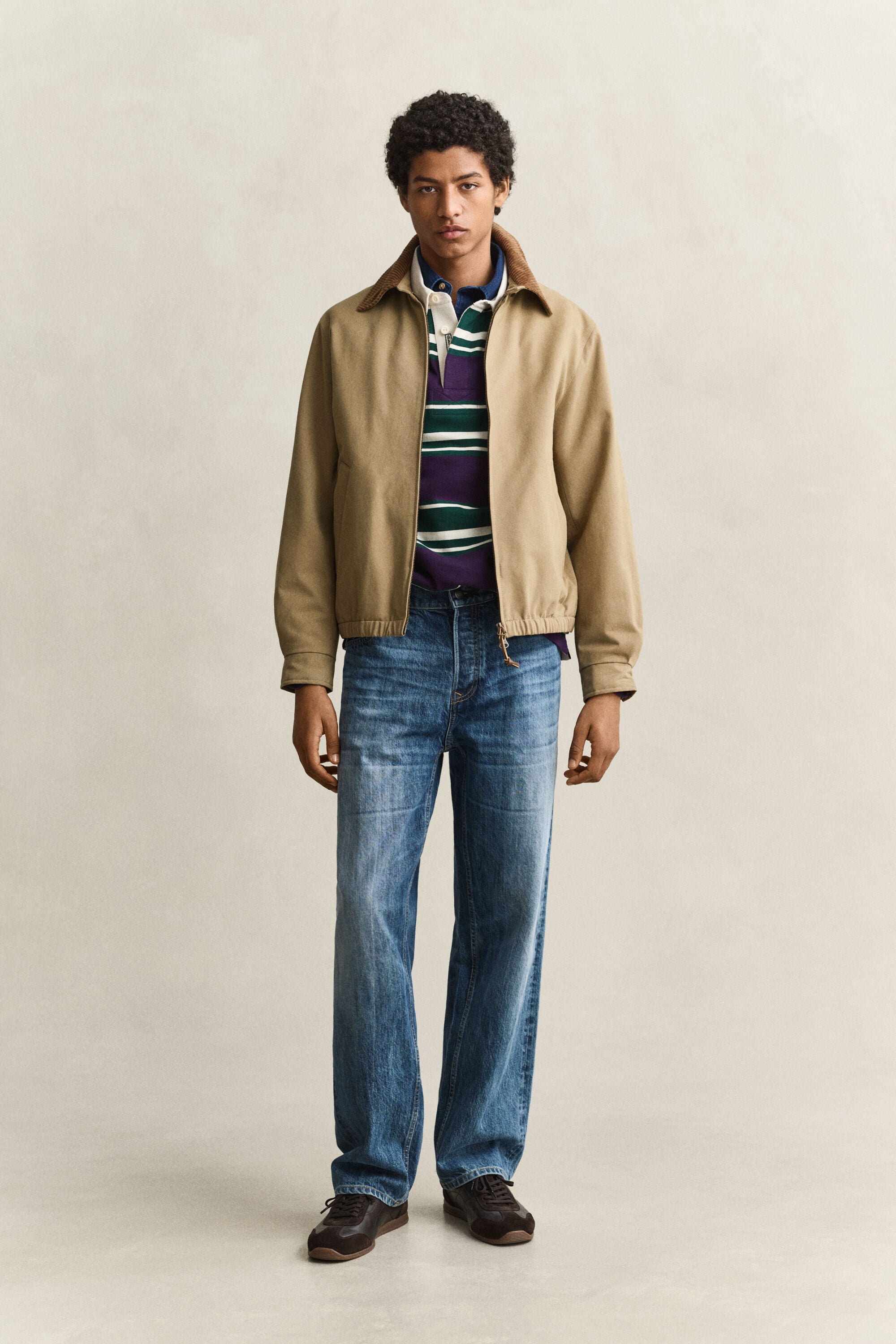 Striped Heavy Rugger