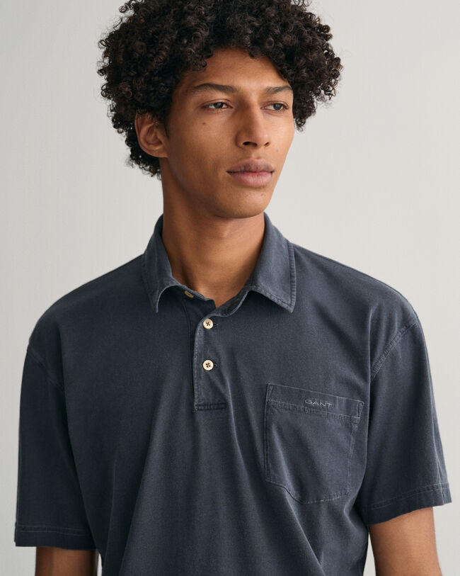 Sunfaded Jersey Polo Shirt