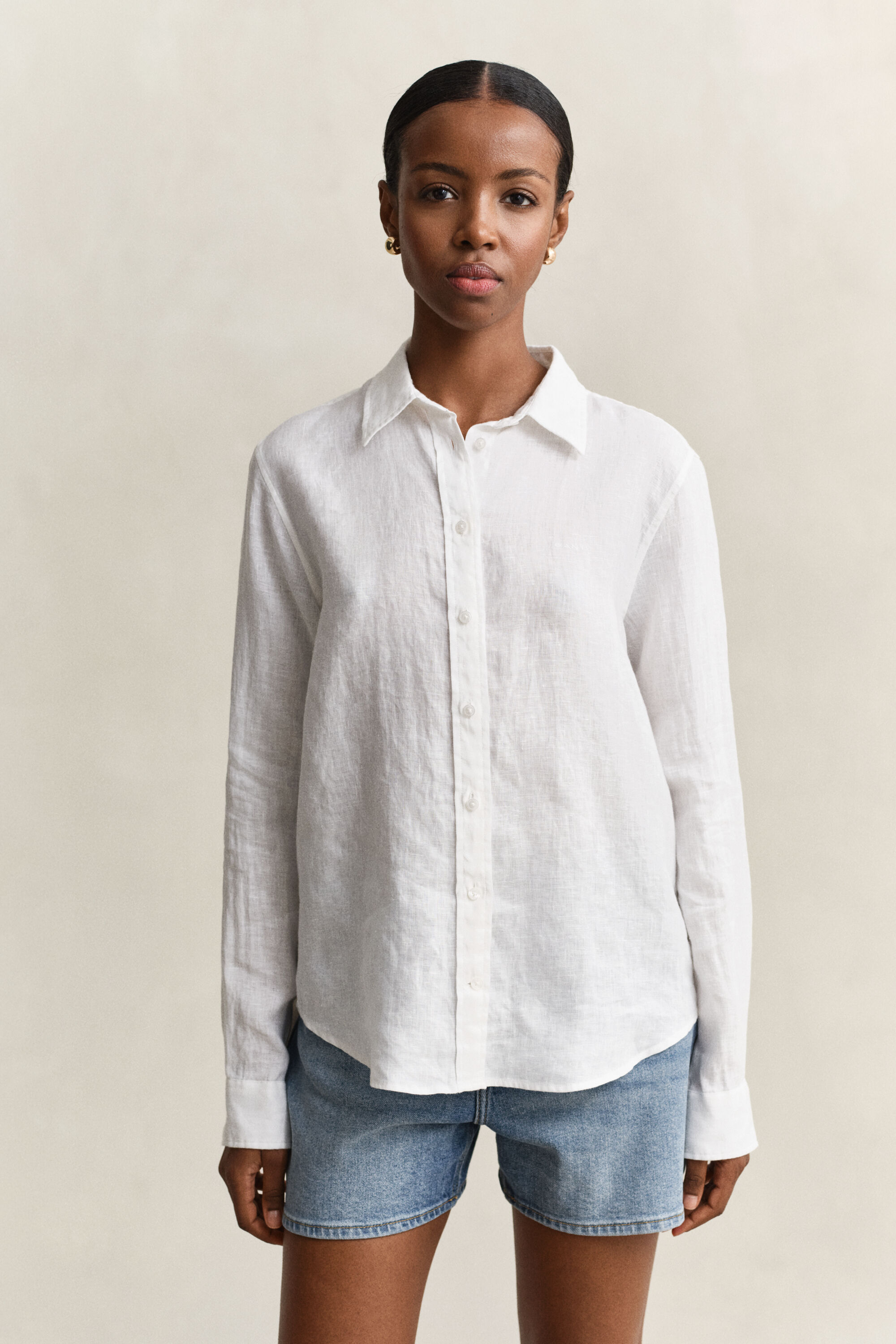 Regular Fit Linen Shirt