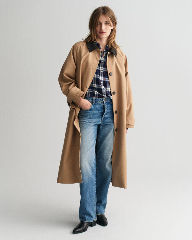 Relaxed Fit Checked Flannel Shirt