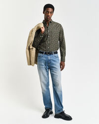 Regular Fit Printed Paisley Shirt